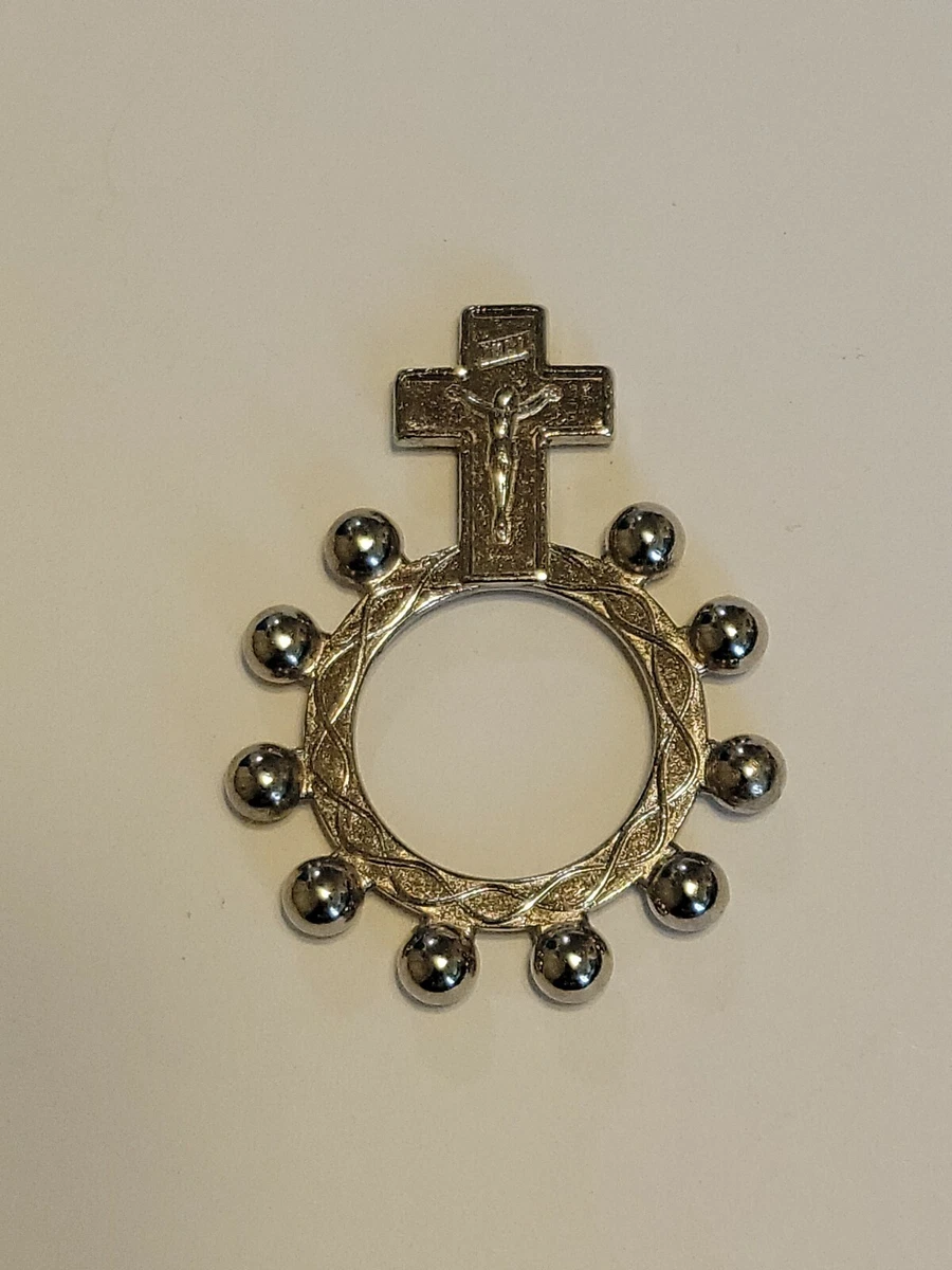 Catholic Finger Rosary Made In Italy Crown Of Thorns Rosary For Your Pocket