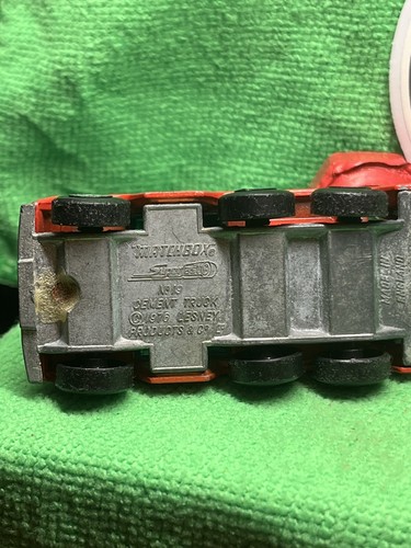 Lesney Matchbox 1976 Cement Truck No 19 Red Diecast VG Condition - Picture 7 of 8