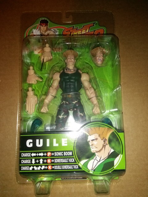 SOTA Street Fighter RD 3 Guile Figure New | eBay