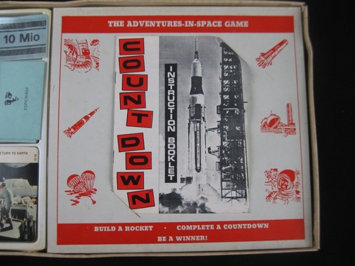 Vintage 1967 E.S. Lowe Company Count Down Spiel Abenteuer im Weltraum - Bild 4 von 6
