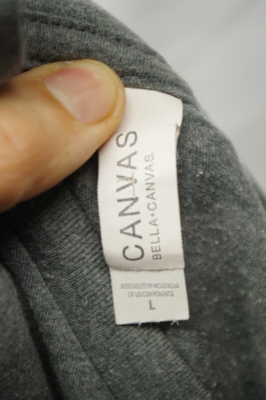 ALTRA T shirt grigia grande RECORD THEATER Music Store Buffalo NY dal 1976