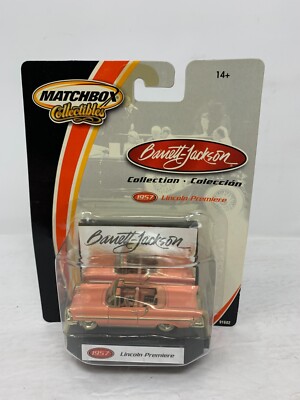 Matchbox Collectibles Barrett-Jackson Collection 1957 Lincoln 1:64