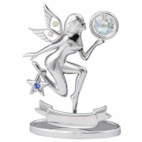 UNMARKED NEW ZODIAC VIRGO CRYSTAL FIGURINE SSWAROVSKI ELEMENTS ORNAMENT BIRTHDAY GIFT
