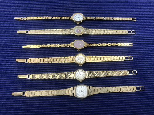 Vintage Armbanduhr Damen Möwe Russland zur Bergung für Ersatzteile.6 Stk. - Bild 8 von 12