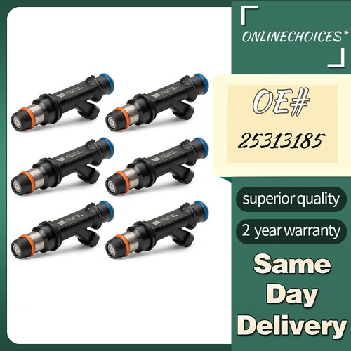 6x Fuel Injectors For Chevy Trailblazer GMC Envoy 4.2L 2002 2003 2004