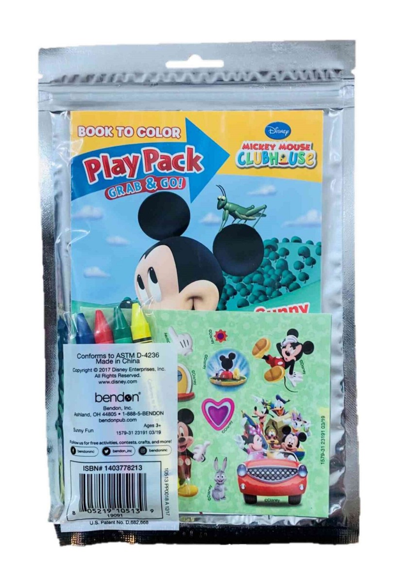Disney Mickey Mouse Clubhouse Activity Gift Set ~ Fun in the