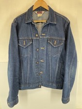 Big Mac Denim Trucker Jacket Vintage 80s JCPenney Made In USA 42 T Medium