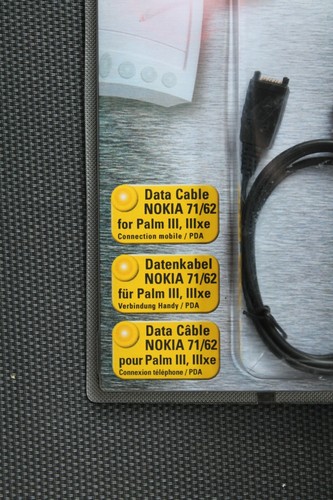 Vivanco Datakabel Nokia 71/61 für Palm III, III xe - Zdjęcie 2 z 3