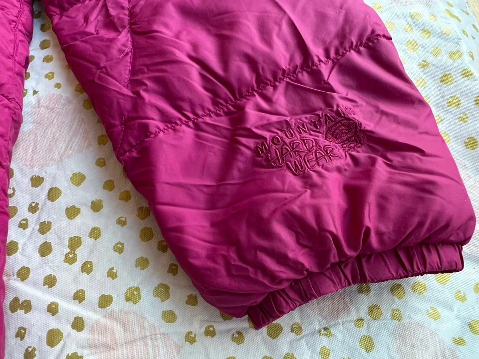 Chaqueta acolchada Mountain Hardwear juvenil talla L plumón aislante - rosa Foto 4 de 4