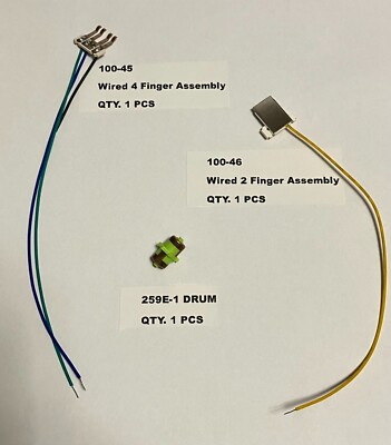 1 New E-UNIT Repair Parts 100-45 & 100-46 wired w/shield 259E-1 drum for  Lionel