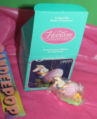 Carlton Finishing Touches Happy Easter First In Series Holiday Ornament CEOR-006