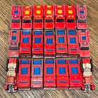 Vintage Hot Wheels Flying Colors Rescue Team Fire Truck LOT Fire Eater Number 5