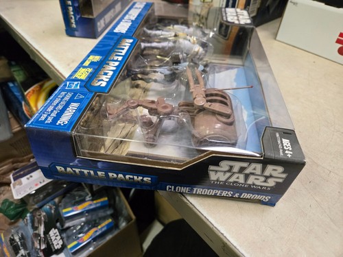 Clone Troopers & Droids Battle Packs STAR WARS The Clone Wars TCW NEW 2010 - Picture 4 of 6