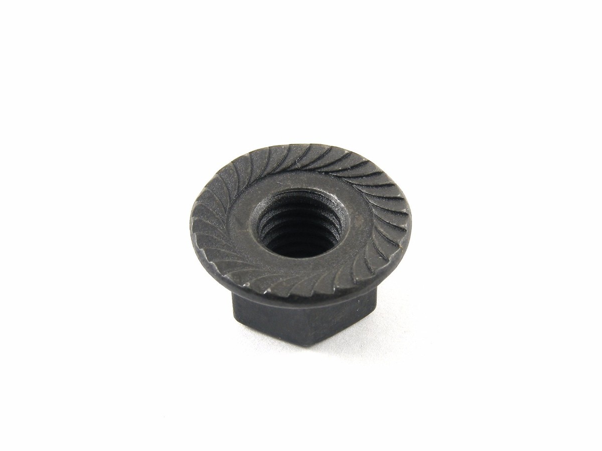 TE-CO FLANGE NUT, M8-1.25 THREAD, STEEL, BLACK OXIDE, 13MM HEX W, 10MM HEX H - 29541 - WWG2YJC9 | 61602 - , Canada