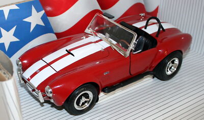 ERTL 1/18 7369 SHELBY COBRA 427 S/C RED | eBay