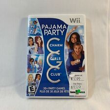 Electronic Arts Charm Girls Club Pajama Party 2009 Nintendo Wii Video Game 30+
