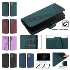 For Samsung Galaxy "A" Series Magnetic Leather Flip Stand Card Wallet Case Cove