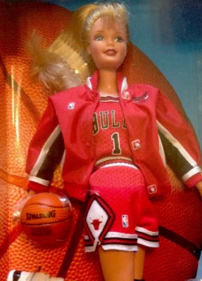 chicago bulls barbie