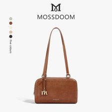 MOSSDOOM Shoulder Bag Simple Bag For Women Korean Style Light Coffee Color