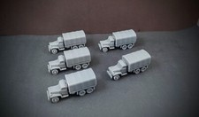 N Scale US GMC Truck Transport Platoon X5 lot