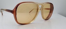Vintage Smilen Zack Brown Pilot Sunglasses FRAMES ONLY