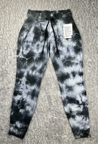 Lululemon Pants Womens 4 Tie Dye Athleisure Warm Down Joggers Gym Comfortable