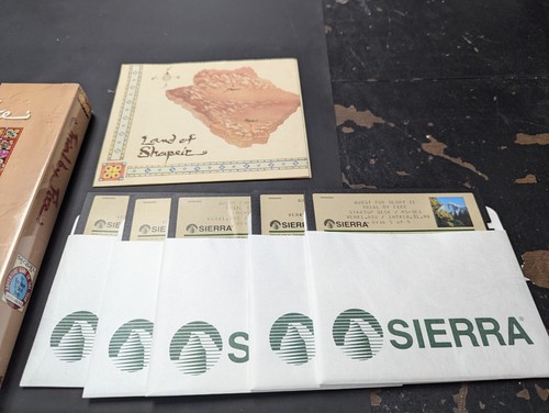 Quest For Glory II Trial By Fire Sierra 3.5 5.25 Floppy Big Box MS-DOS CON MAPAS - Imagen 8 de 22