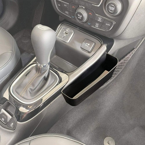 Bandeja de caja de almacenamiento de cambio de marchas de consola central para Jeep Compass 2017+ accesorios - Imagen 7 de 9