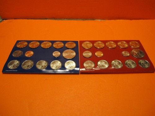 US Mint Uncirculated Coin Sets, State Quarters 1999-2009 Philly, Denver, 22 Sets - Picture 22 of 24