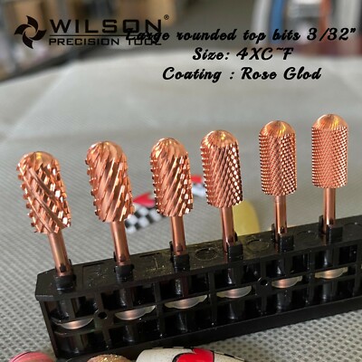 Large Barrel Rounded Top Bit -  WILSON Tungsten Carbide Nail Drill Bit