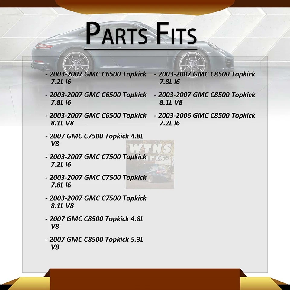 Амортизаторы Monroe передние задние 4x для GMC C7500 Topkick 7,2 л 2003-2007 - Изображение 3 из 4