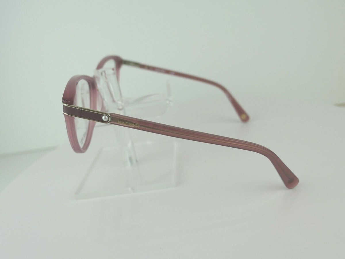 Nine West NW 5167 (605) MILKY ROSE 54-16-135 Eyeglass Frame 