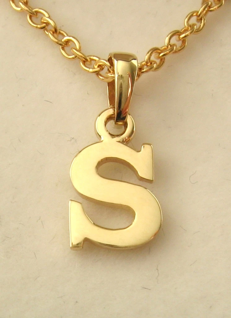 9ct gold sale initials