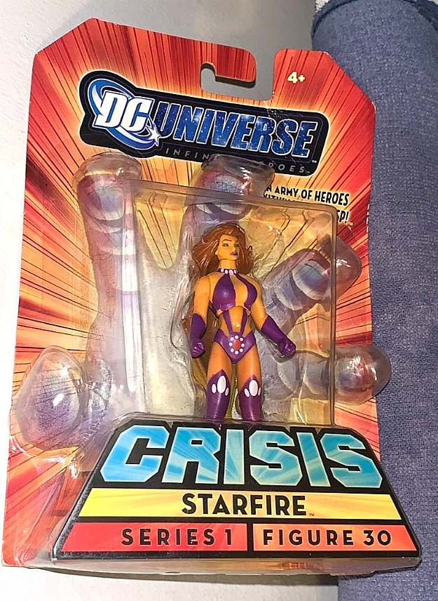 DC UNIVERSE INFINITE HEROES CRISIS STARFIRE SERIE 1 FIGURA 30 4" FIGURA. RARO! Difícil de encontrar Foto 3 de 4