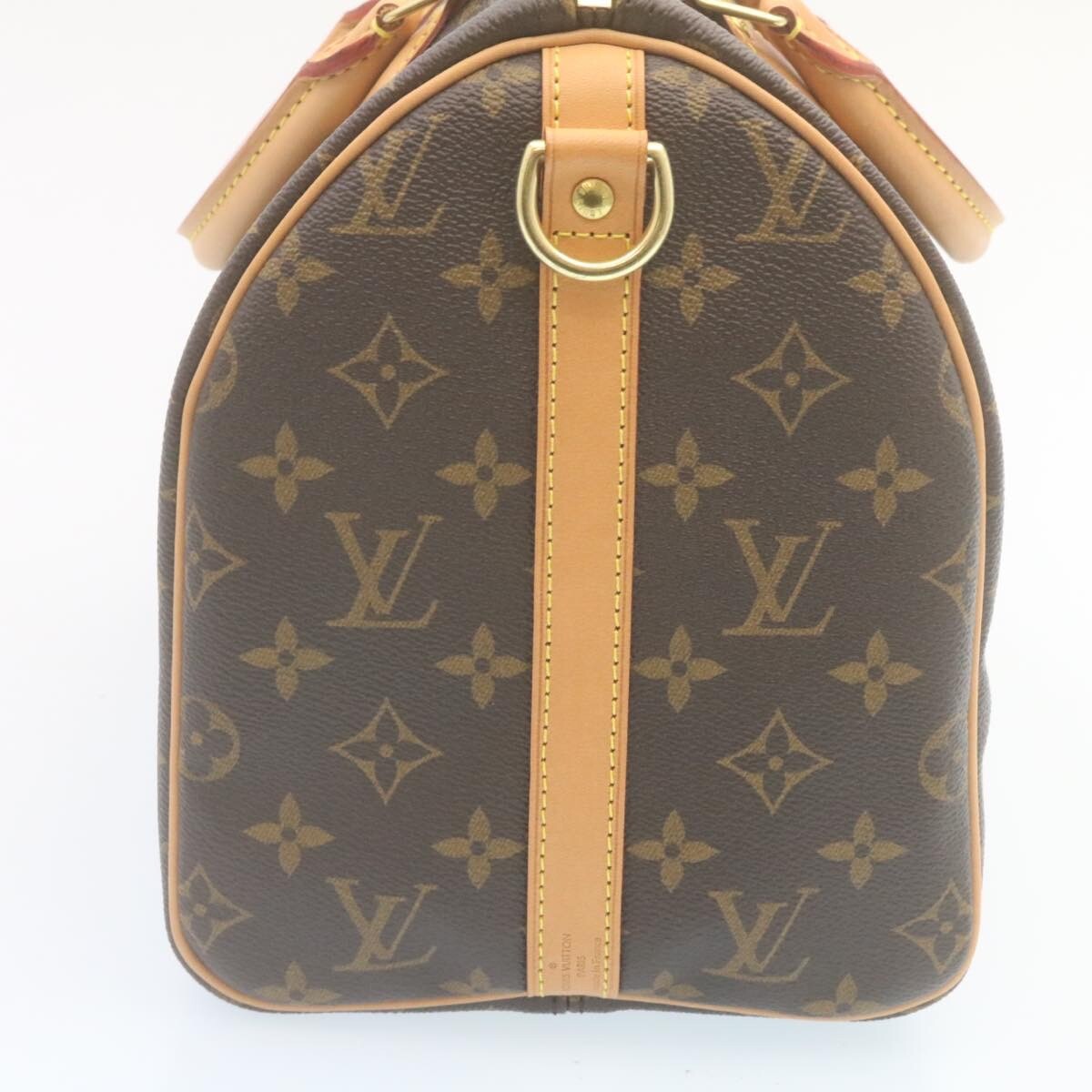 LOUIS VUITTON Monogram Love Lock Speedy Bandouliere30 HandBag