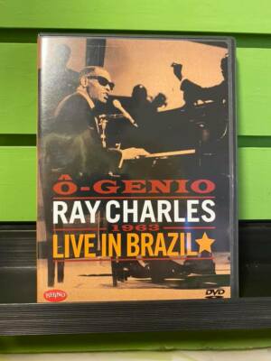 O-GENIO: ray charles live in brazil 1936 DVD RHINO VIDEO 2004 what'd i say RARE 