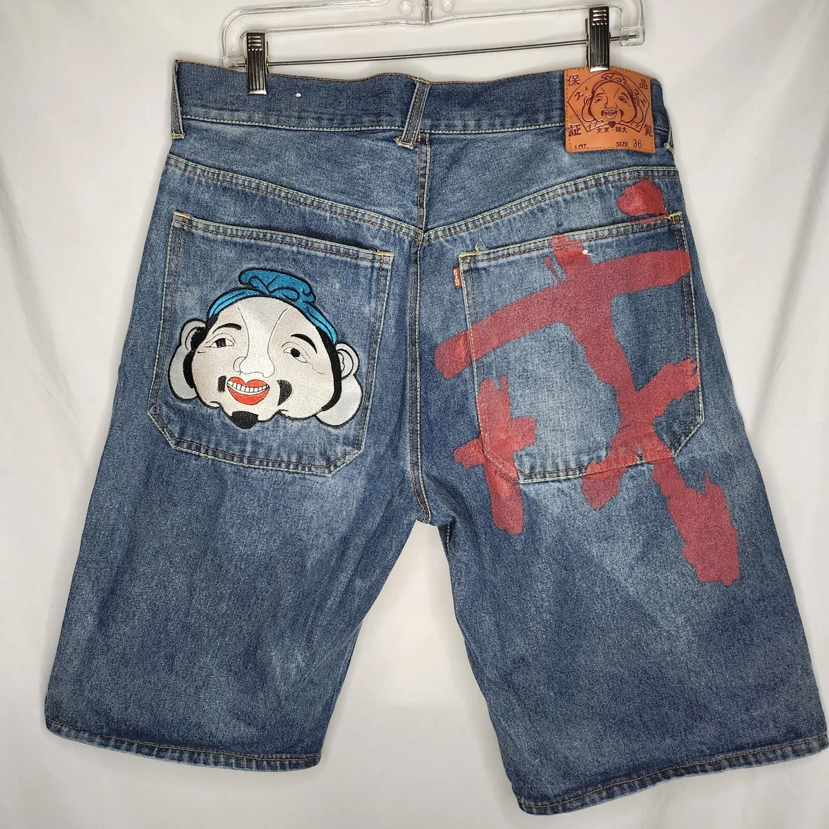 Evisu shorts best sale
