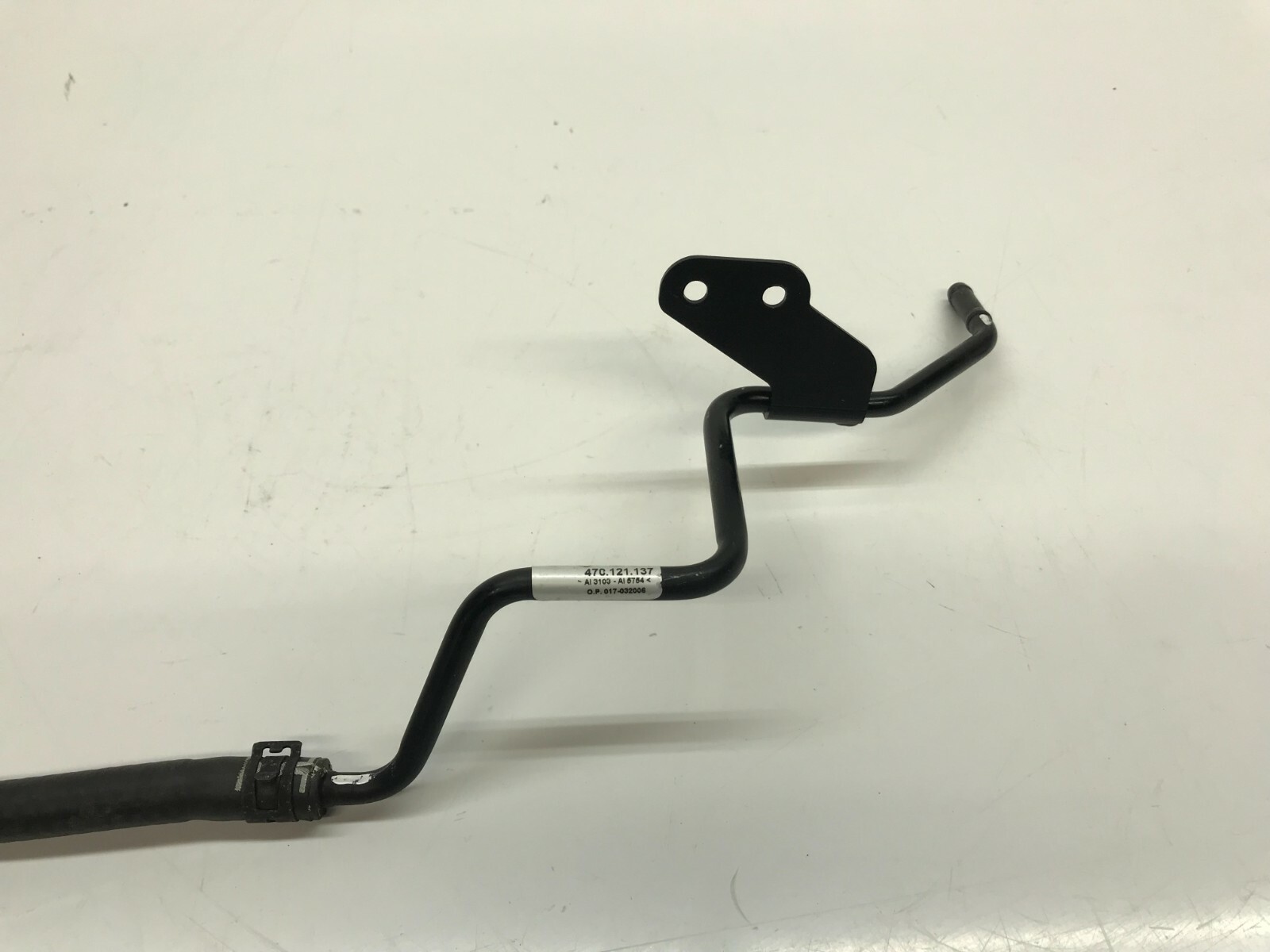 LAMBORGHINI AVENTADOR LP740 750 PASSENGER RIGHT FUEL PIPE HOSE OEM 470121137