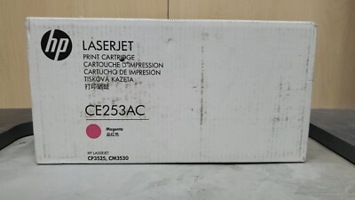 HP Toner CE253AC Magenta for Cp3525 & Cm3530 Lazerjets for sale  