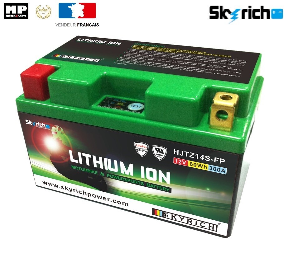 Batterie Lithium YTZ12S-BS pour KTM Super Motard 950 et Yamaha T-MAX 530