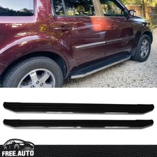 Running Boards Side Step Bar Fits 09-15 Honda Pilot Yf34 V2 Style Aluminum