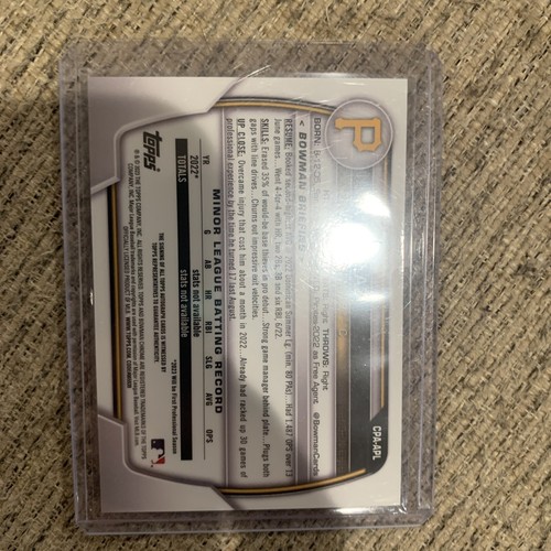 2023 Bowman Chrome Axiel Plaz Auto - Picture 2 of 2