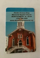 Dexter Avenue King Memorial Baptist Church Flexible Rubber Fridge Magnet G7