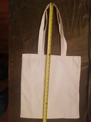 100 canvas tote bolsas