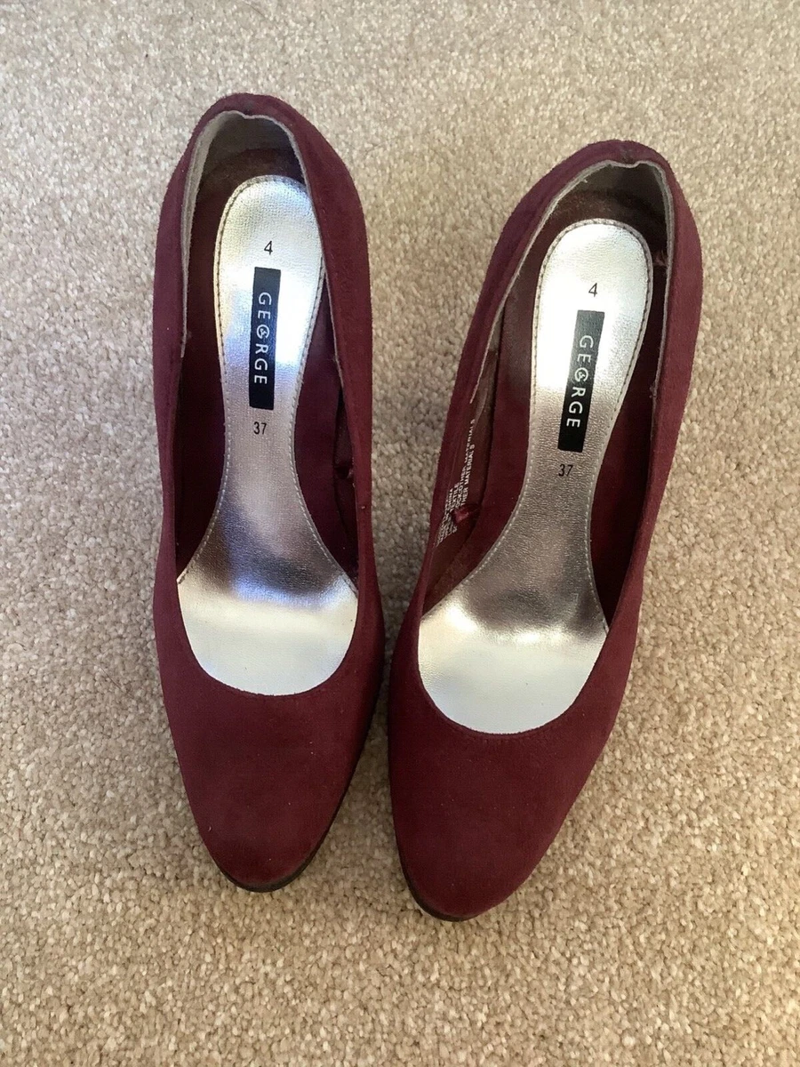 Maroon shoes best sale ladies