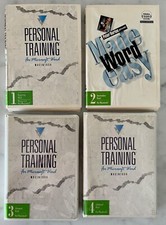 Personal Training for Microsoft Word 4 qty. cassettes/3.5" floppy discs 9.95
