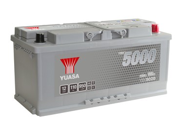 Autobatterie 110Ah Yuasa YBX5020 12V 950A High Performance Starterbatterie
