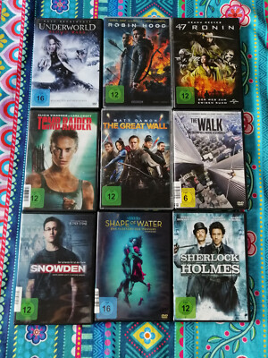 DVD Sammlung, verschiedene DVDs