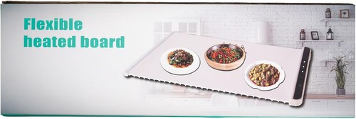 Foldable Warming Plate, Electric Warming Tray, Silicone Heating Mat for Food - Picture 10 of 12
