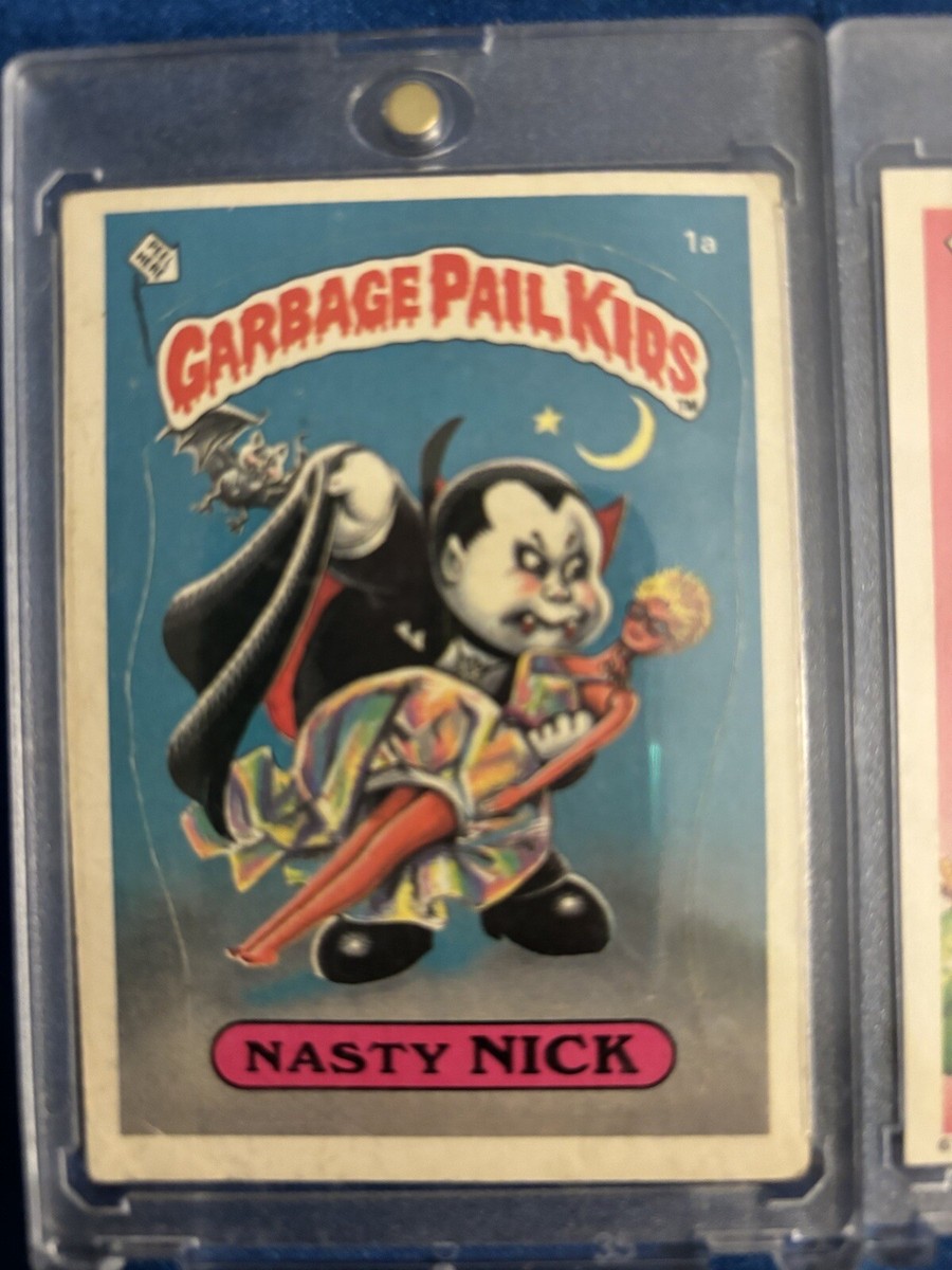 rare garbage pail cards Officially Licensed Topps Michael Strahan GPK Card with an Ultra rare –  www.CollectiblesNation.com means It's Official main image 0